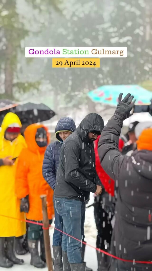 Current scene in Kashmir #myholidaysplannerkashmir @myholidaysplanner.official